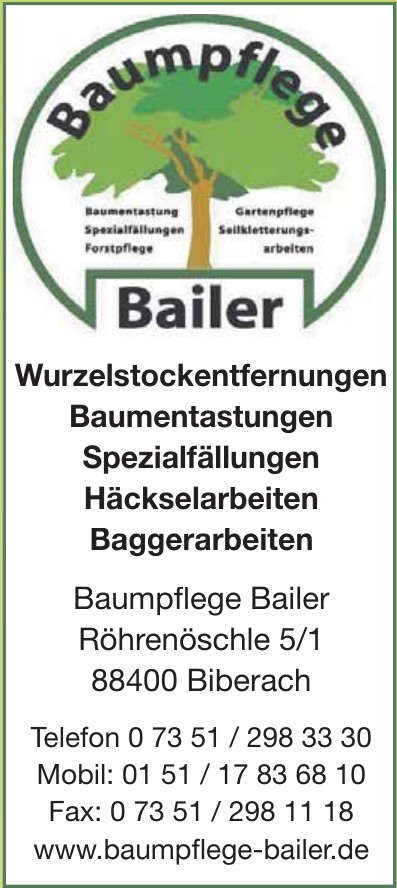 Baumpflege Bailer