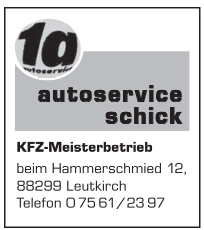 1a Autoservice Schich
