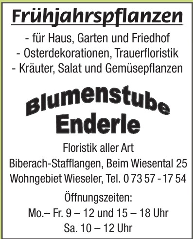 Blumenstube Enderle