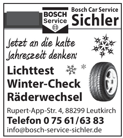 Bosch Car Service Sichler