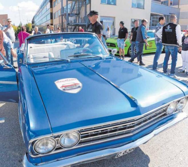 Als Autos noch individuell designt wurden: Das US-Car-Treffen in Gosheim ist ein echtes Highlight. FOTO: GRAVENSTEIN