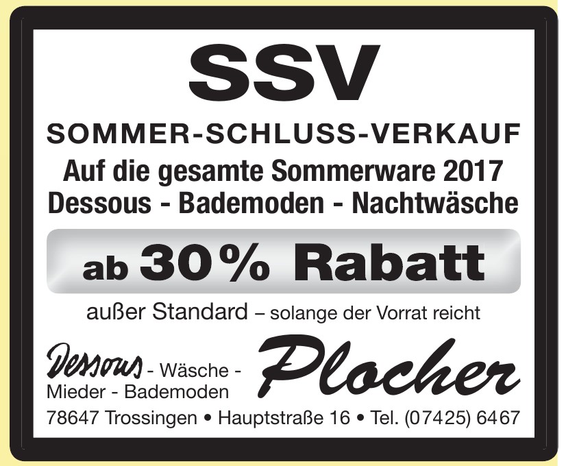 Dessous Plocher