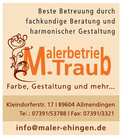 Malermeister Michael Traub