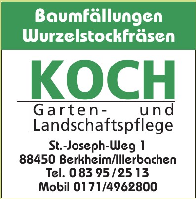 Koch, Garten und Landschaftspflege