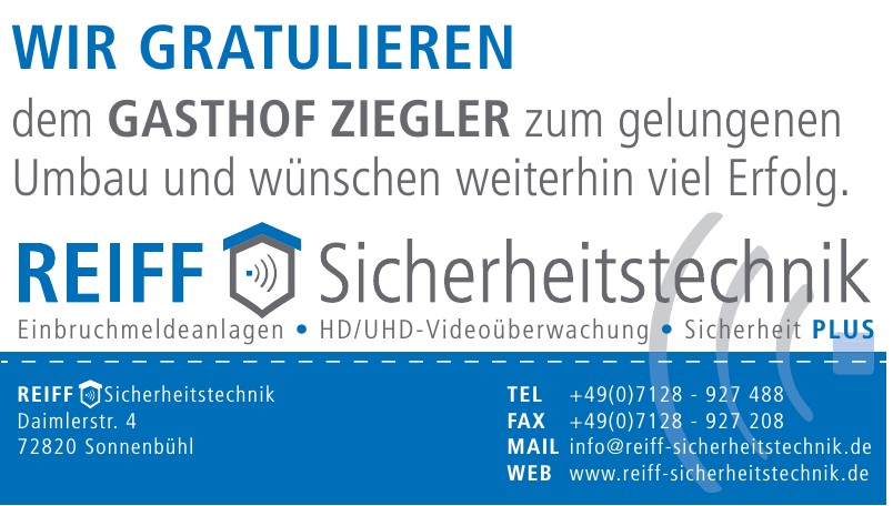 REIFF Sicherheitstechnik