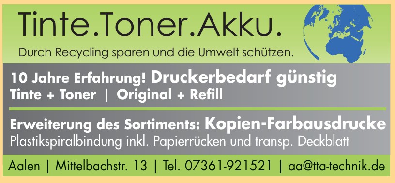Tinte.Toner.Akku.