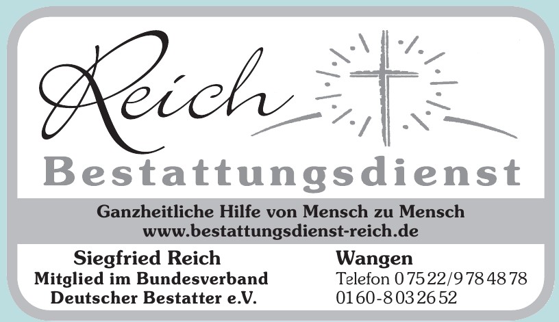 Reich Bestattungsdienst