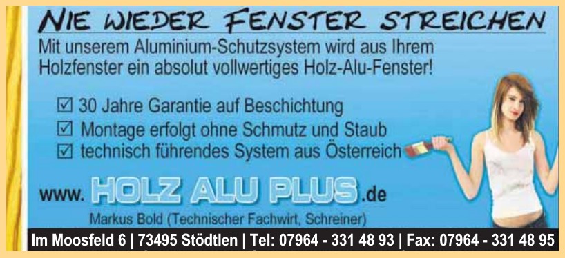 Holz Alu Plus