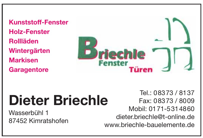 Briechle Bauelemente