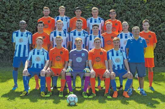 Die Neuen des F V Olympia Laupheim. FOTO: PRIVAT