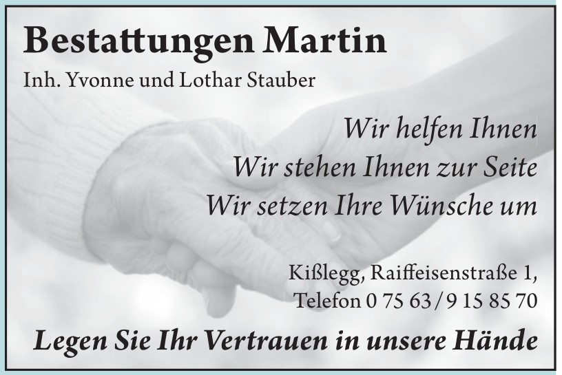Bestattungen Martin